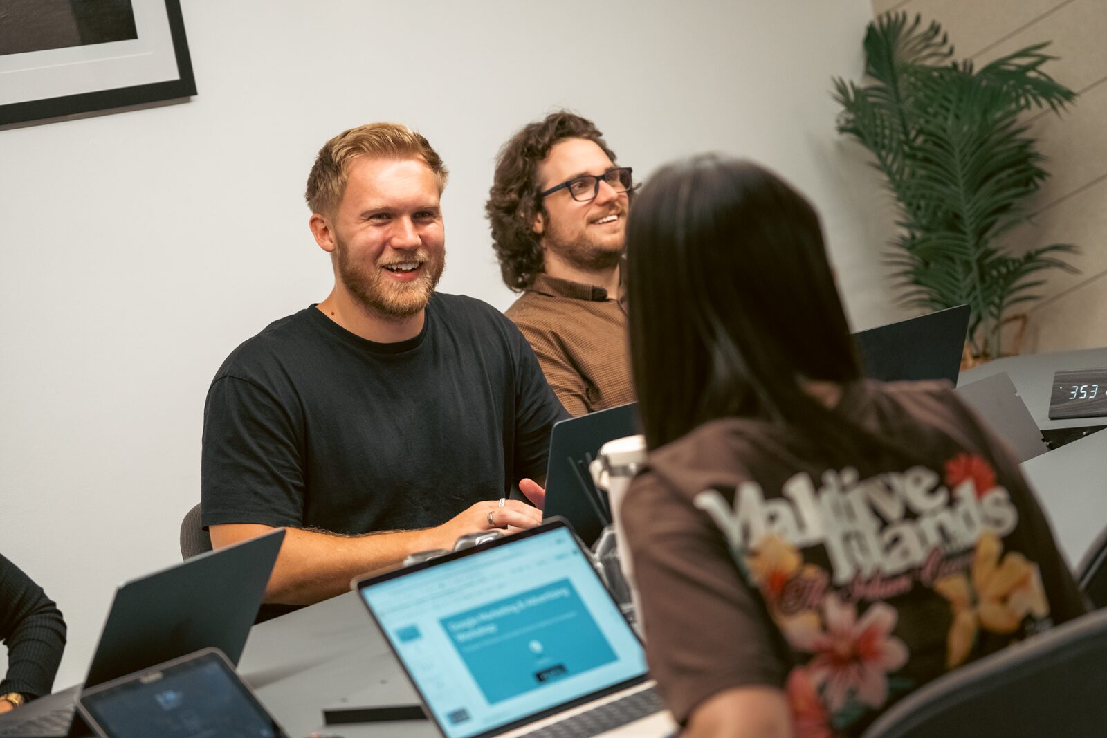 The team in our space